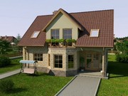 Продам дом с эркером в предместье Львова, 126 кв.м.,  60 тыс. у.е.